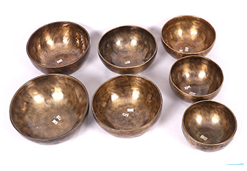 Harmonic Chakra Healing Singing Bowl Set of 7 Notes